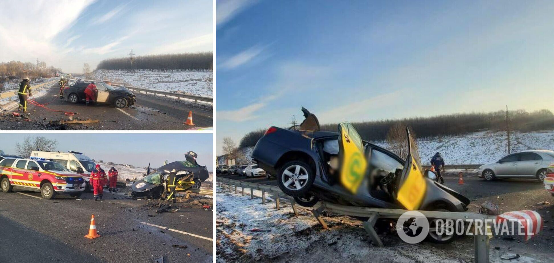 На Харківщині зіткнулися KIA й Toyota: загинули троє людей, двоє дітей постраждали